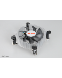 Akasa AK-CCE-7106HP Socket 775/1150/1155/1156 1U Cooler pushpin PWM