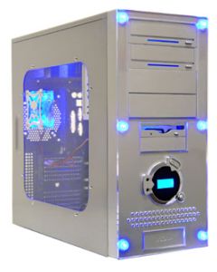 Apevia X-Dreamer II Silver Midi Tower. side window
