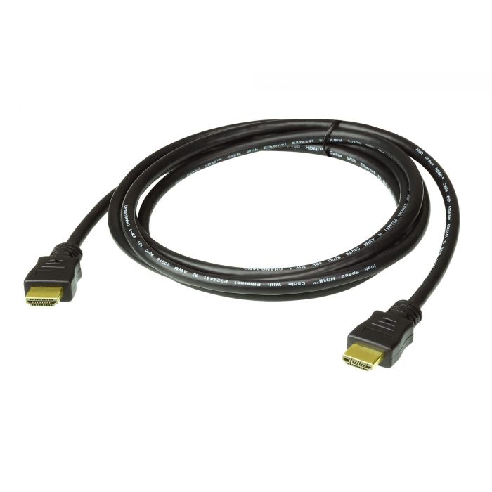 Fortælle Tæmme zebra ATEN 2L-7D15H High Speed HDMI Cable with Ethernet 4K (4096 x 2160 @30Hz); 15