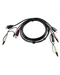 Aten 2L-7D02UH USB HDMI KVM Cable 1.8m