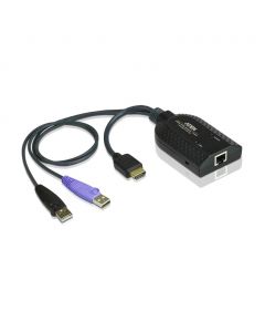 ATEN KA7168 USB HDMI Virtual Media KVM-adapter met smartcard-ondersteuning