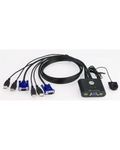Aten CS22U 2-Port USB Cable KVM Switch
