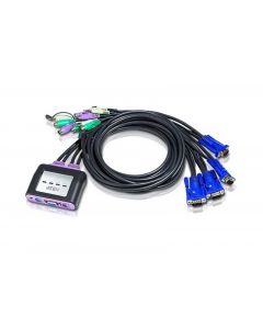 ATEN CS64A 4-Port PS/2 VGA KVM Switch with Audio