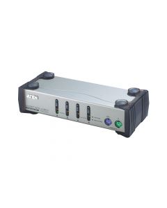 ATEN CS84A 4-Port USB - PS/2 VGA KVM Switch (KVM Cables included)